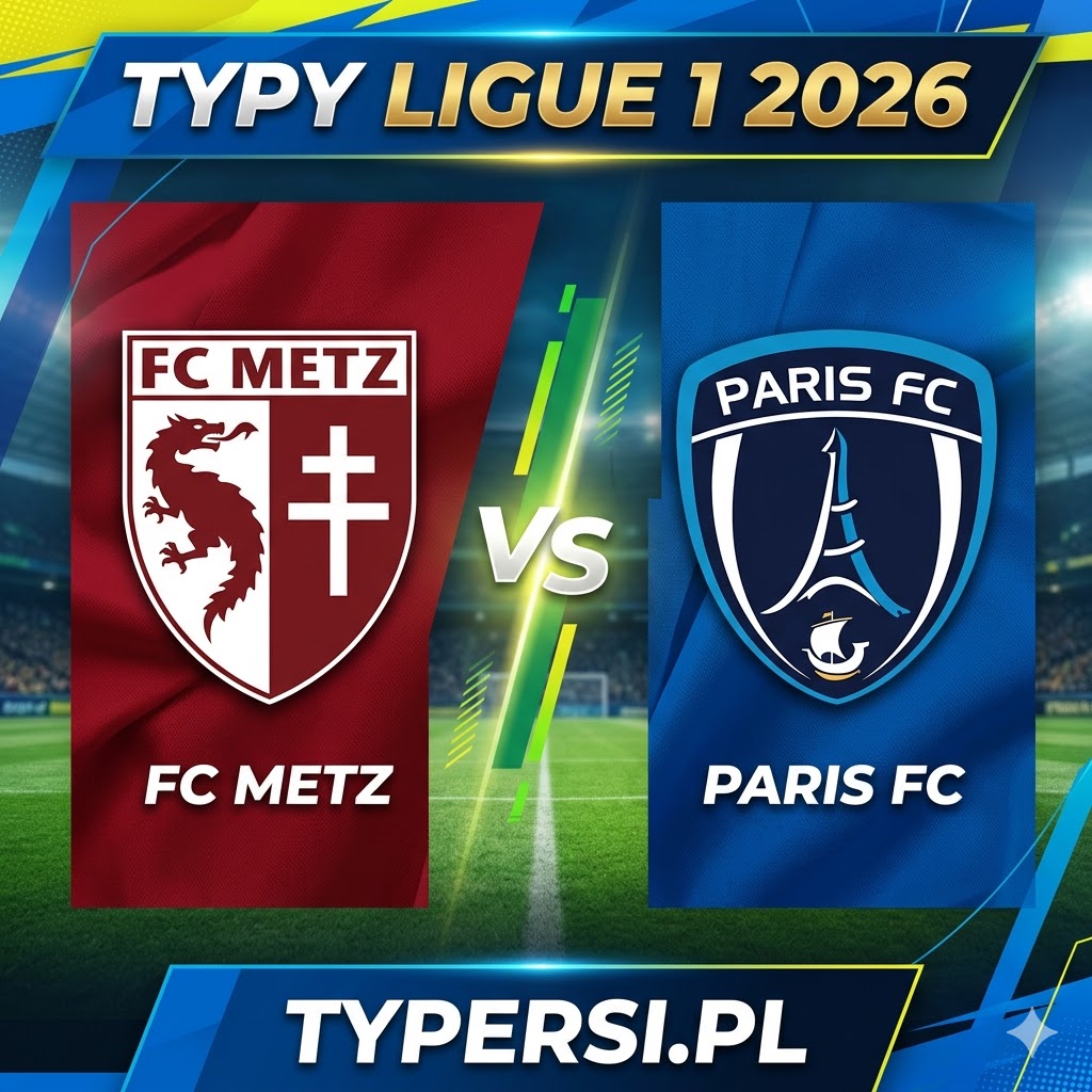 Typy Bukmacherów Ligue 1 2026 : Metz vs Paris FC - 30 kolejka