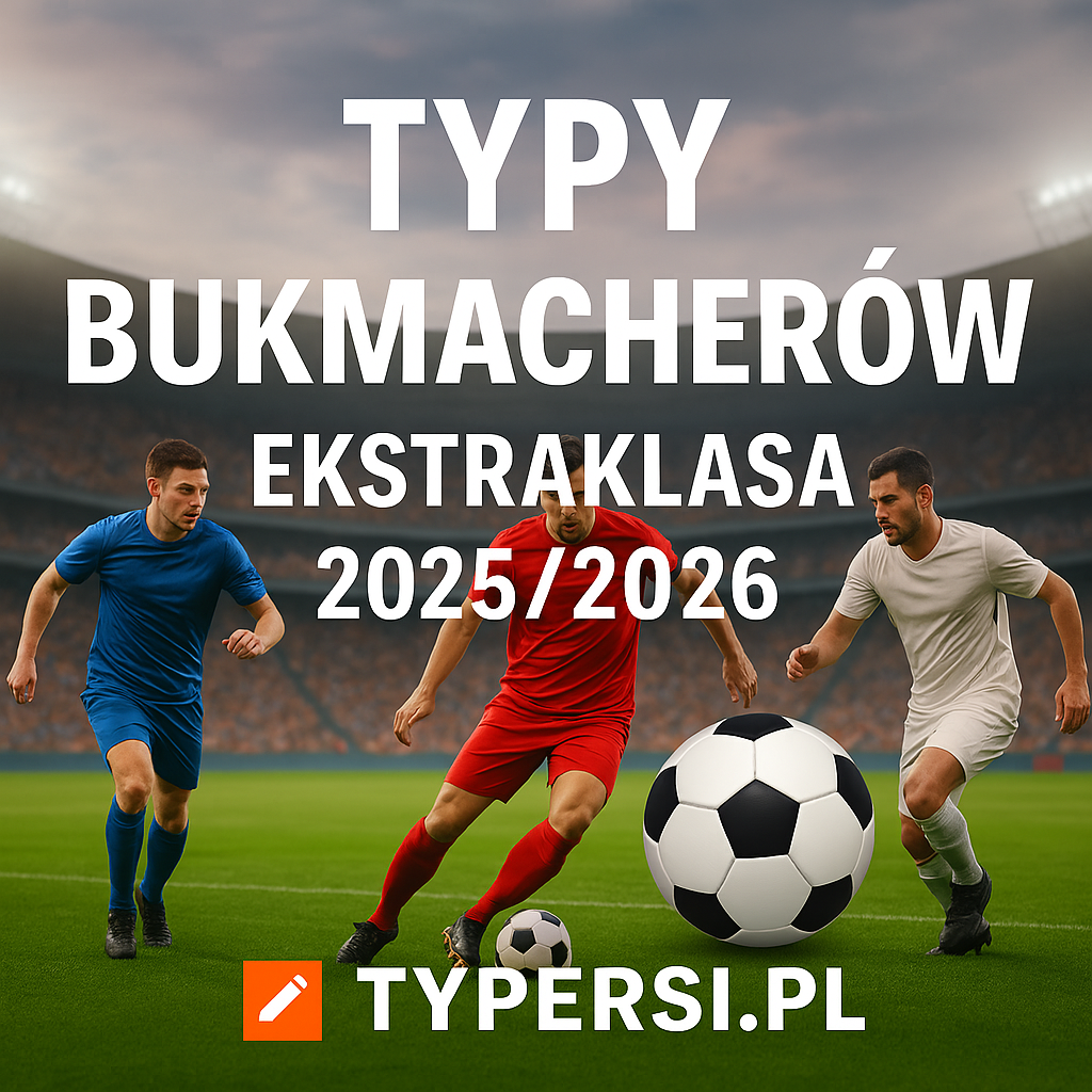 Typy bukmacherów Ekstraklasa 2025/2026 – Kto zaskoczy, kto zawiedzie? Przewodnik Typersi.pl po emocjach nowego sezonu!