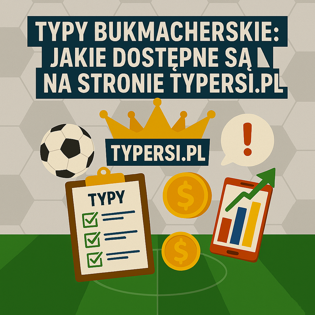 Typy bukmacherskie skutecznym typom nie równe – Dlaczego warto obserwować typy bukmacherskie na stronie Typersi.pl?