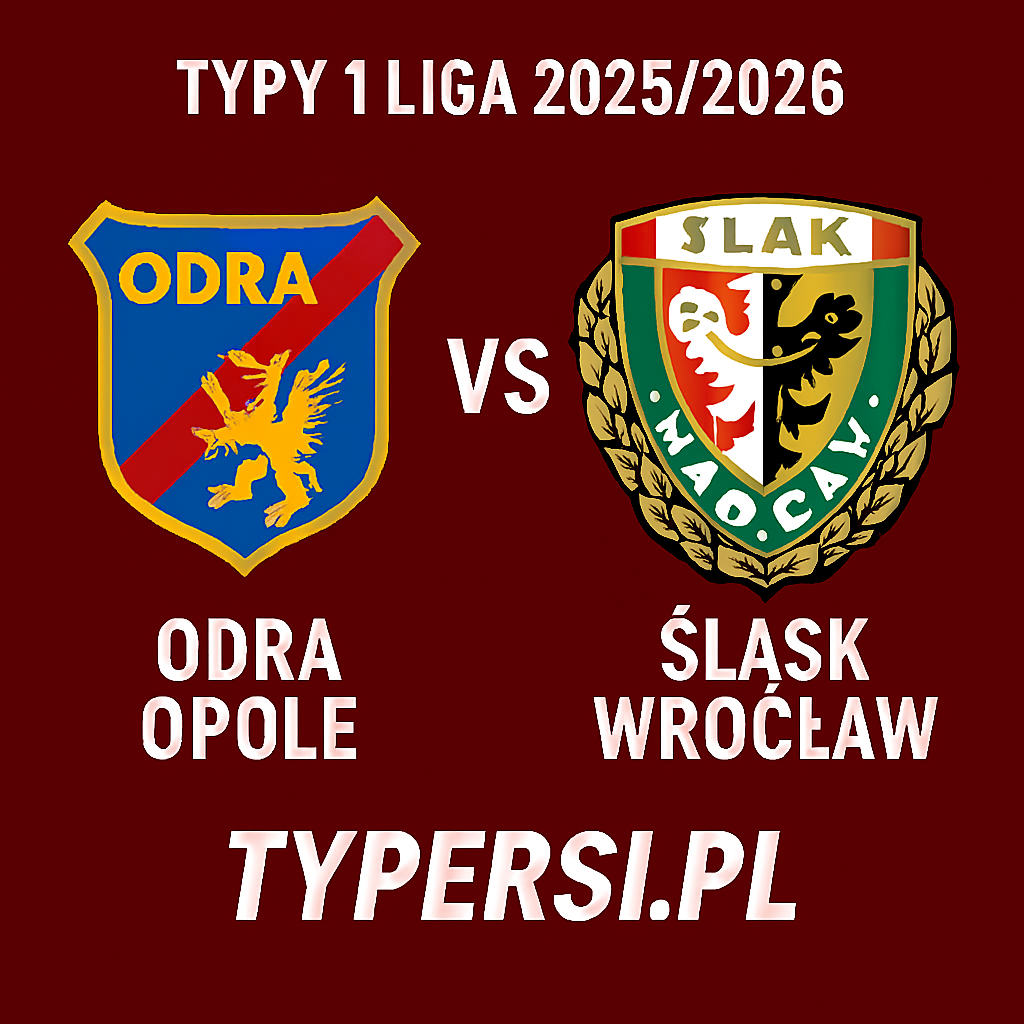 Typy 1. liga 2025/2026: Chrobry Głogów vs Miedź Legnica – 5 kolejka