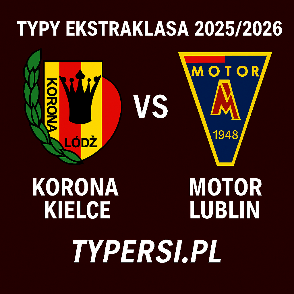 Typy Ekstraklasa 2025/2026: Korona Kielce vs Motor Lublin – 6 kolejka