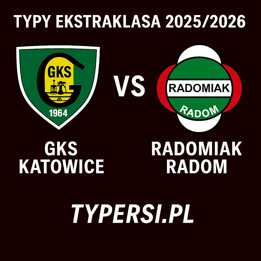 Typy Ekstraklasa 2025/2026: GKS Katowice vs Radomiak Radom – 7 kolejka