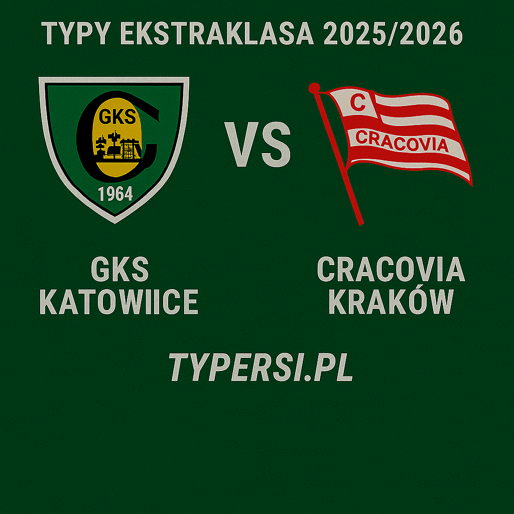 Typy Ekstraklasa 2025/2026: GKS Katowice vs Cracovia Kraków – 9 kolejka