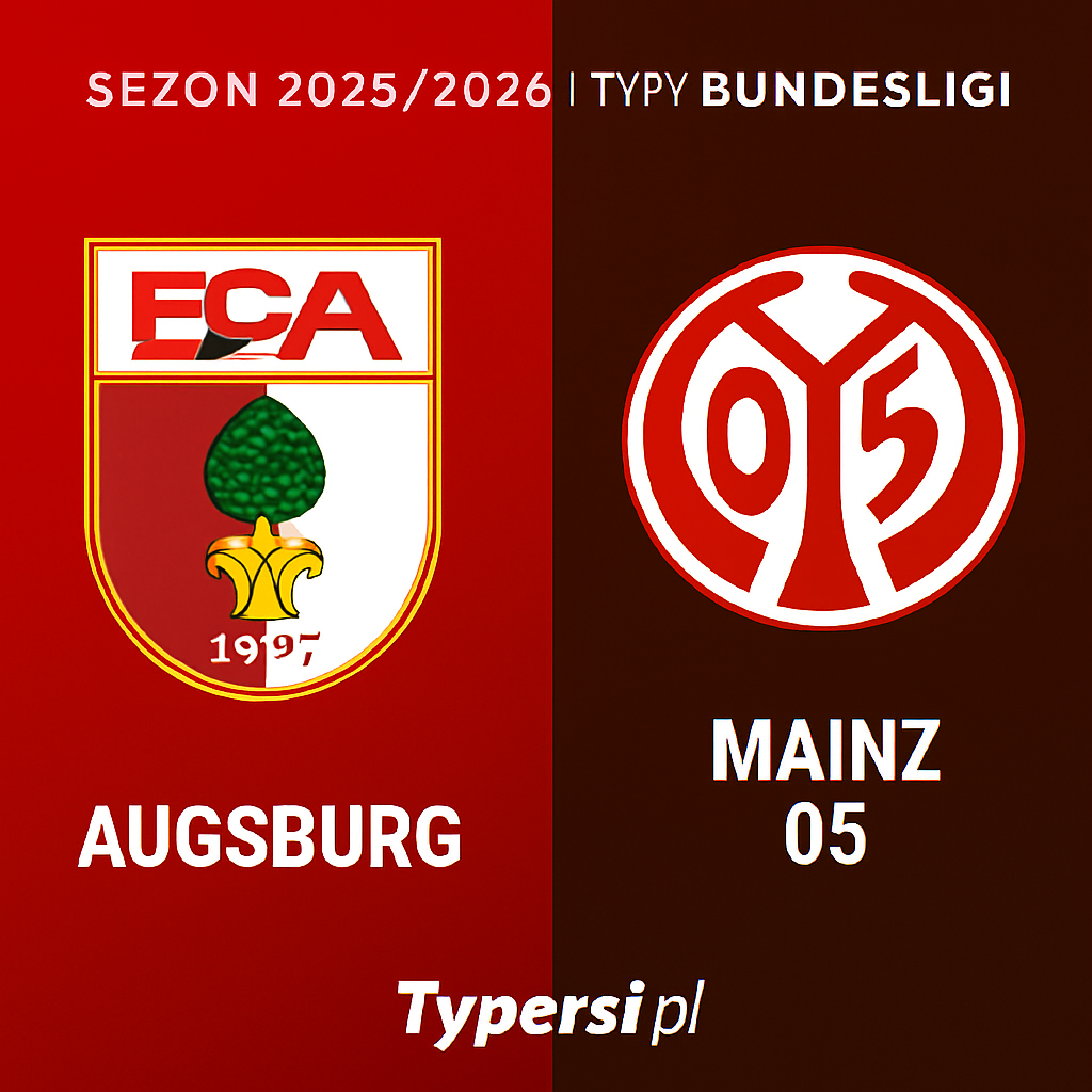 Typy Bundesliga 2025/2026: Augsburg vs Mainz 05 – 4 kolejka