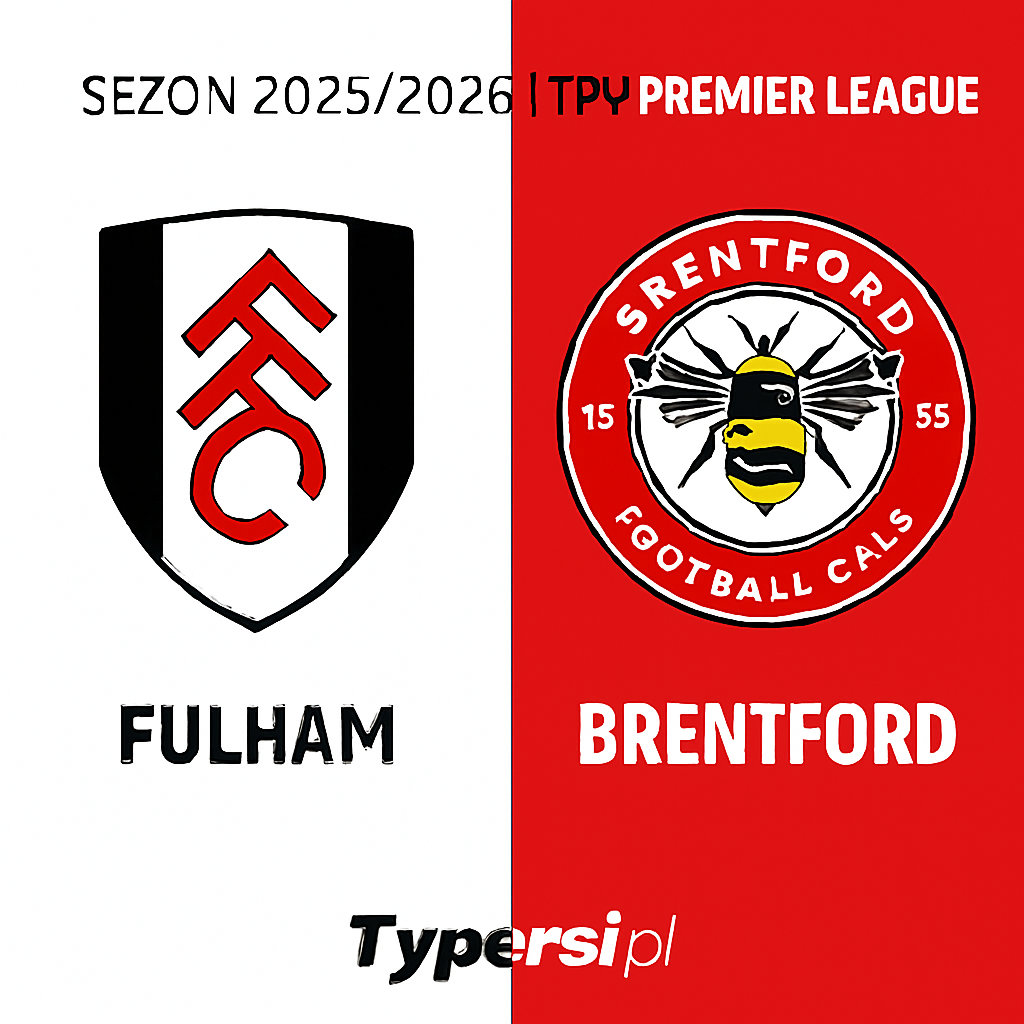 Typy Premier League 2025/2026: Fulham vs Brentford – 5 kolejka